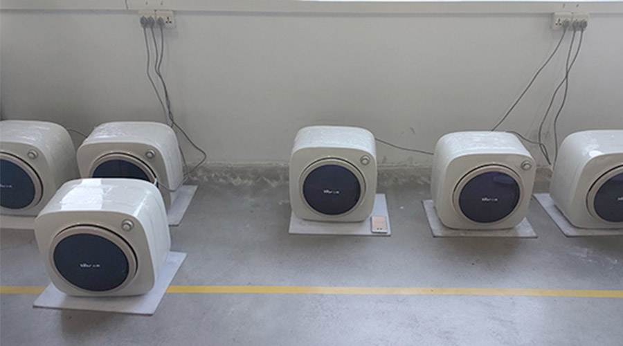 金環電器通過客戶首批內衣干衣機訂單的驗貨