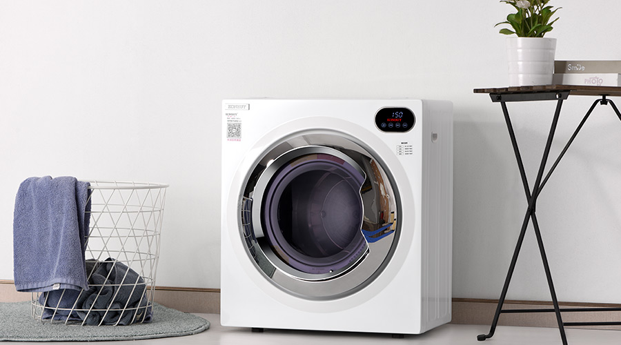 自然晾曬過(guò)的衣物灰塵多，家用衣物烘干機(jī)烘衣更干凈！