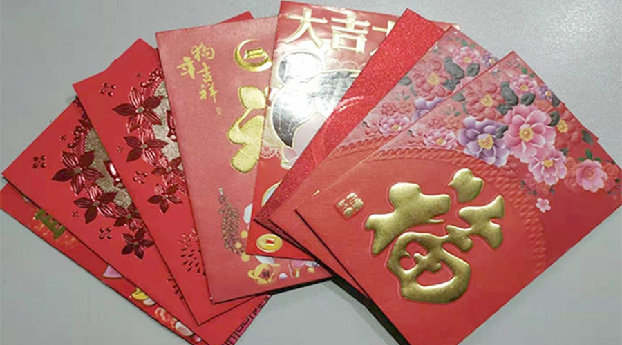 開工好彩頭！金環電器銷售部為員工派發開工紅包！