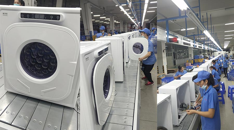 質量與速度并存！某電商平臺客戶稱贊金環電器代工衣物烘干機實力